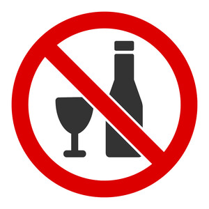 no drinking
